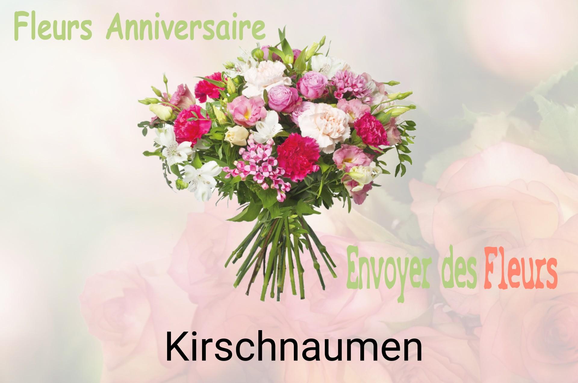 Bouquet de fleurs d’anniversaire livré à Kirschnaumen
